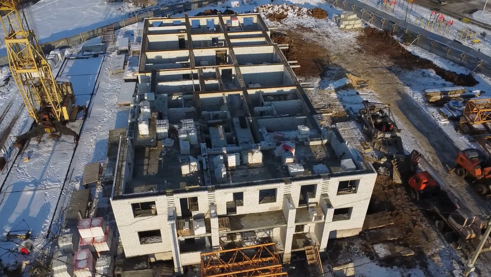 ЖК Дом по ул.Бурова ход строительства