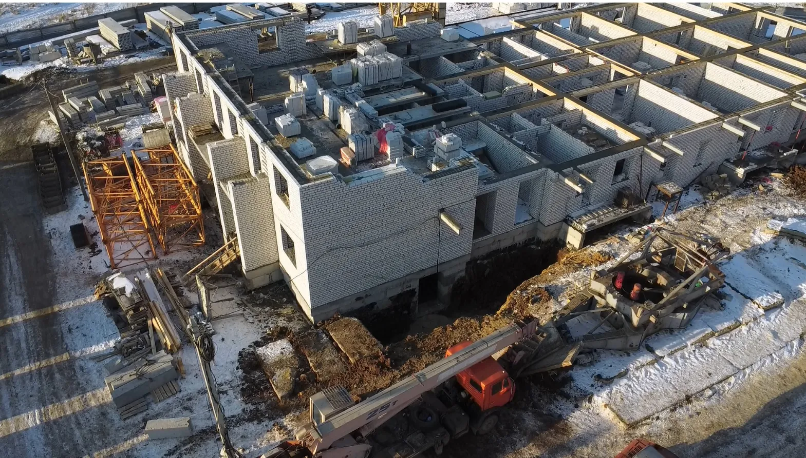 ЖК Дом по ул.Бурова ход строительства