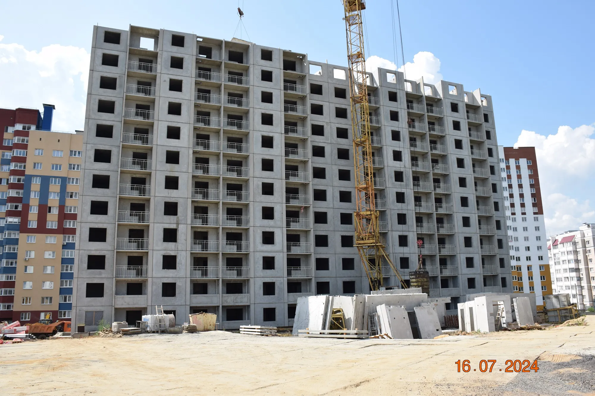 ЖК Горизонт ход строительства