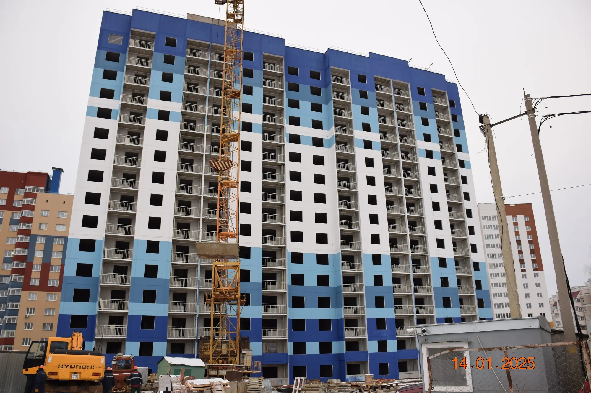 ЖК Горизонт ход строительства