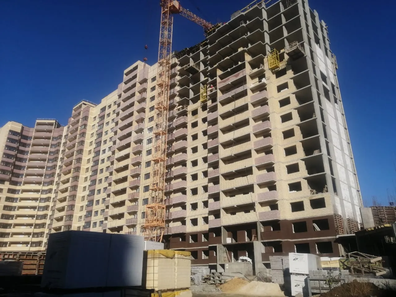 ЖК Дом по ул. Межквартальная ход строительства