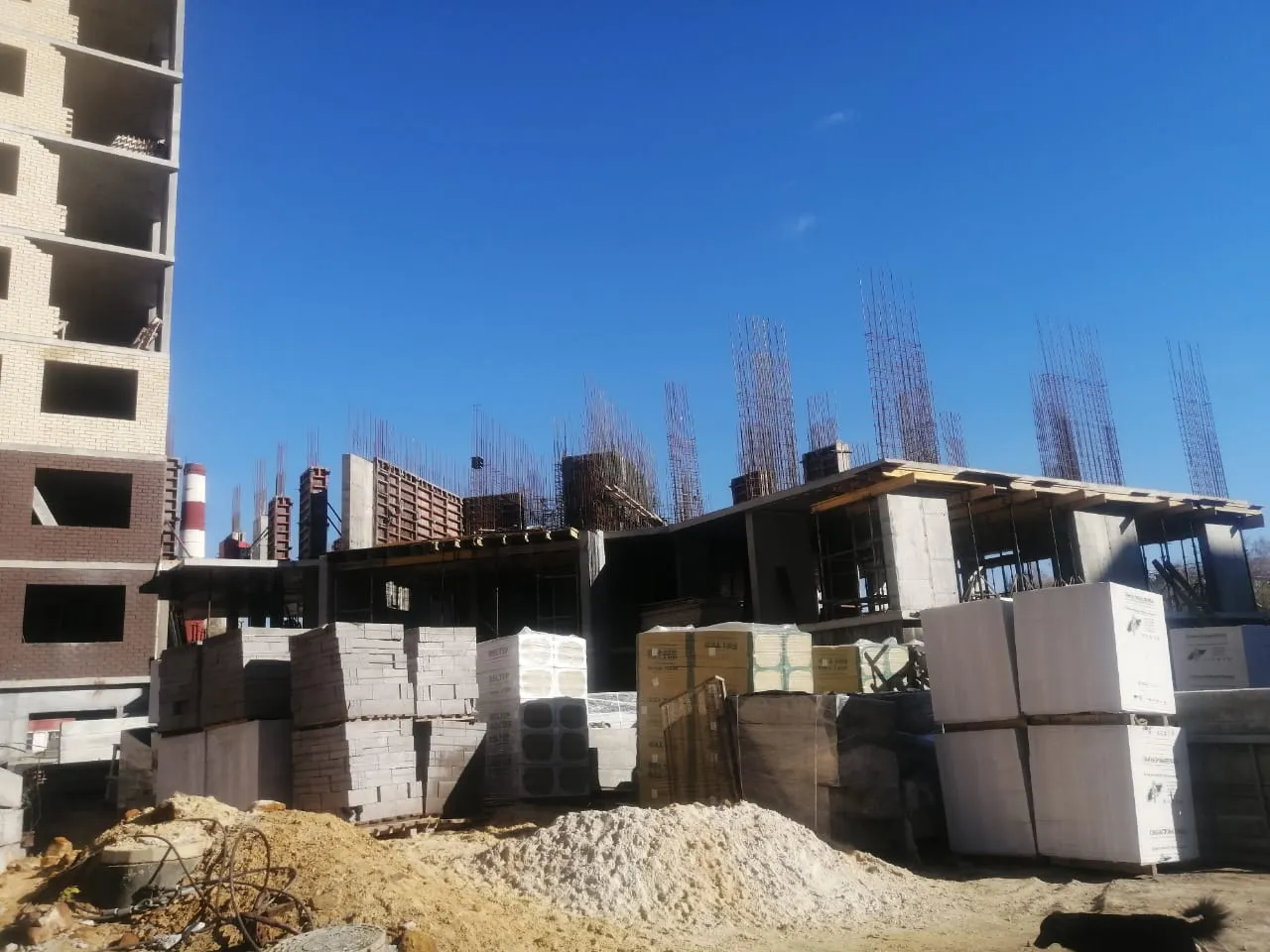 ЖК Дом по ул. Межквартальная ход строительства