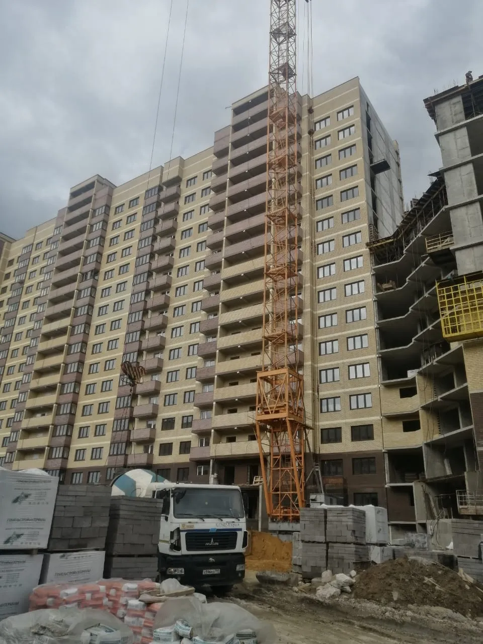 ЖК Дом по ул. Межквартальная ход строительства