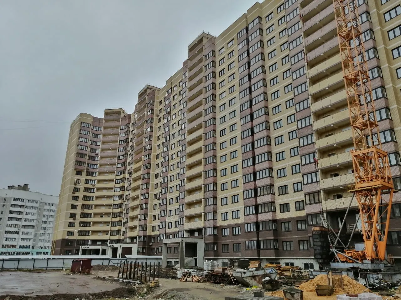 ЖК Дом по ул. Межквартальная ход строительства