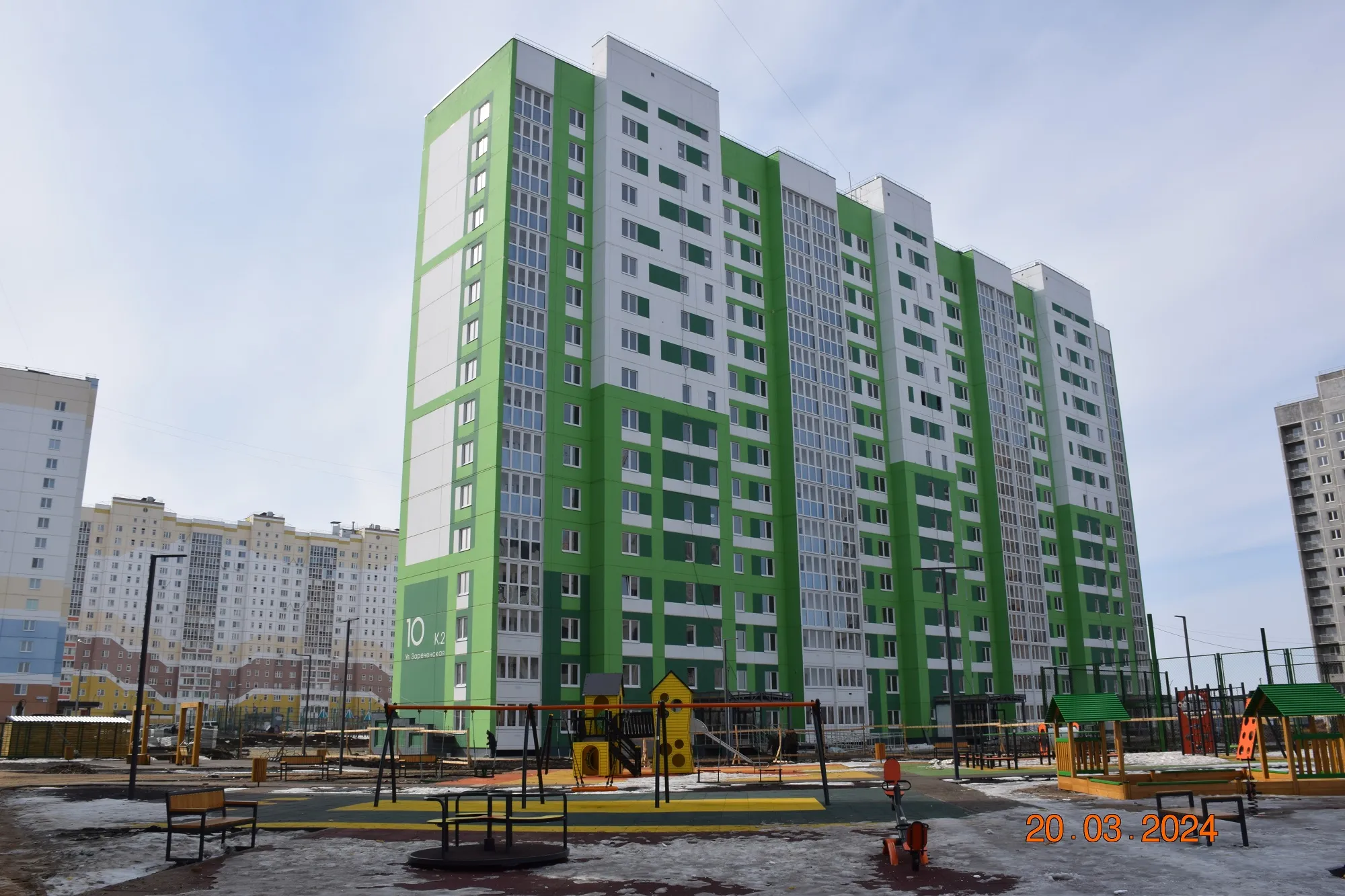 ЖК Времена года ход строительства