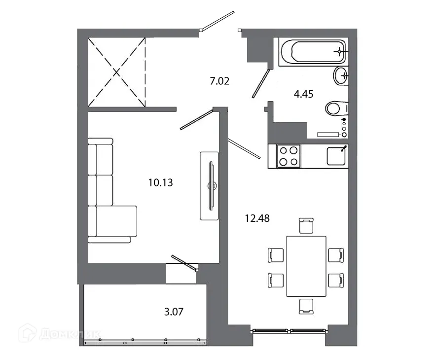 Фото квартиры в ЖК "АвиатоR" (Авиатор)
