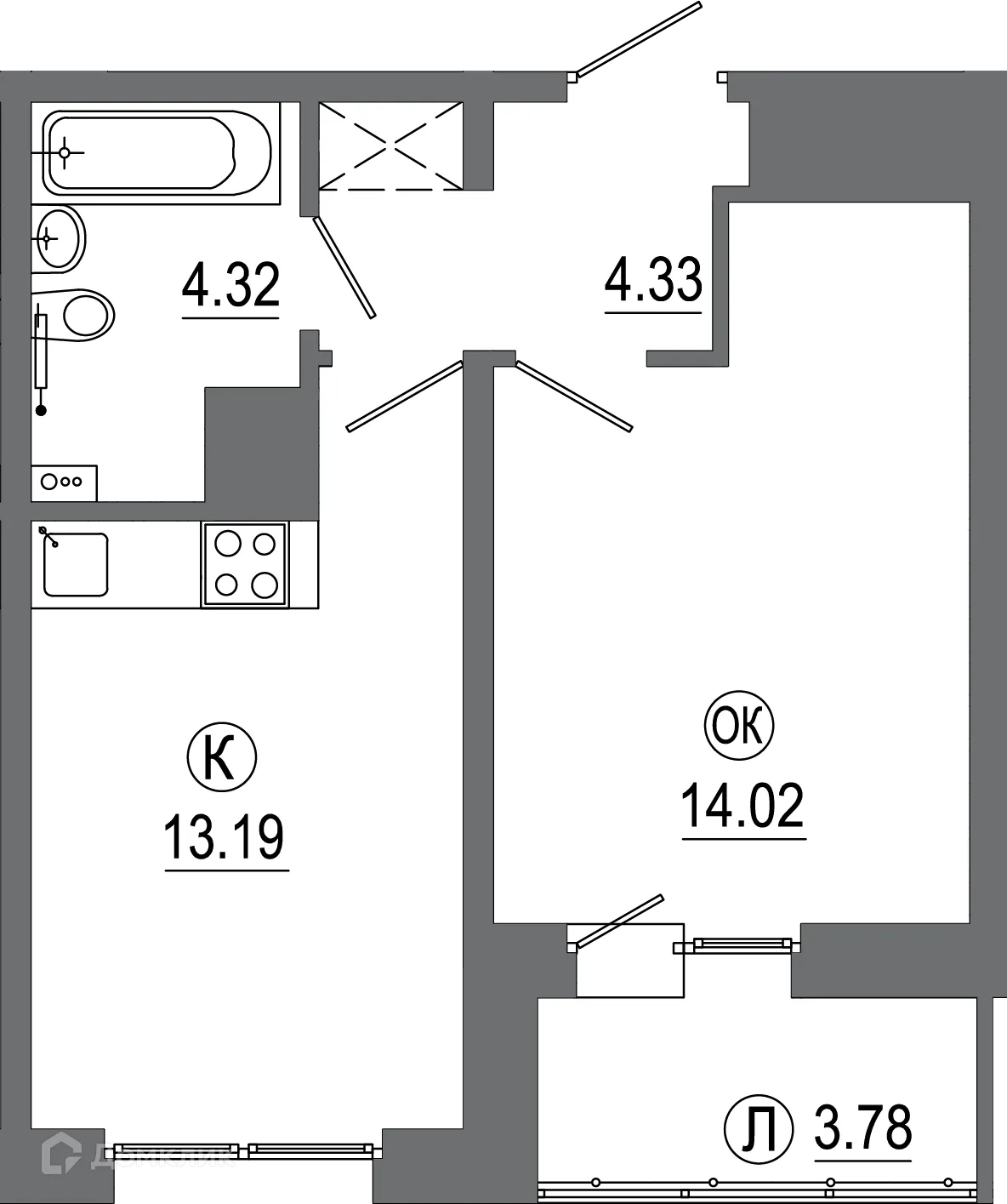Фото квартиры в ЖК "АвиатоR" (Авиатор)