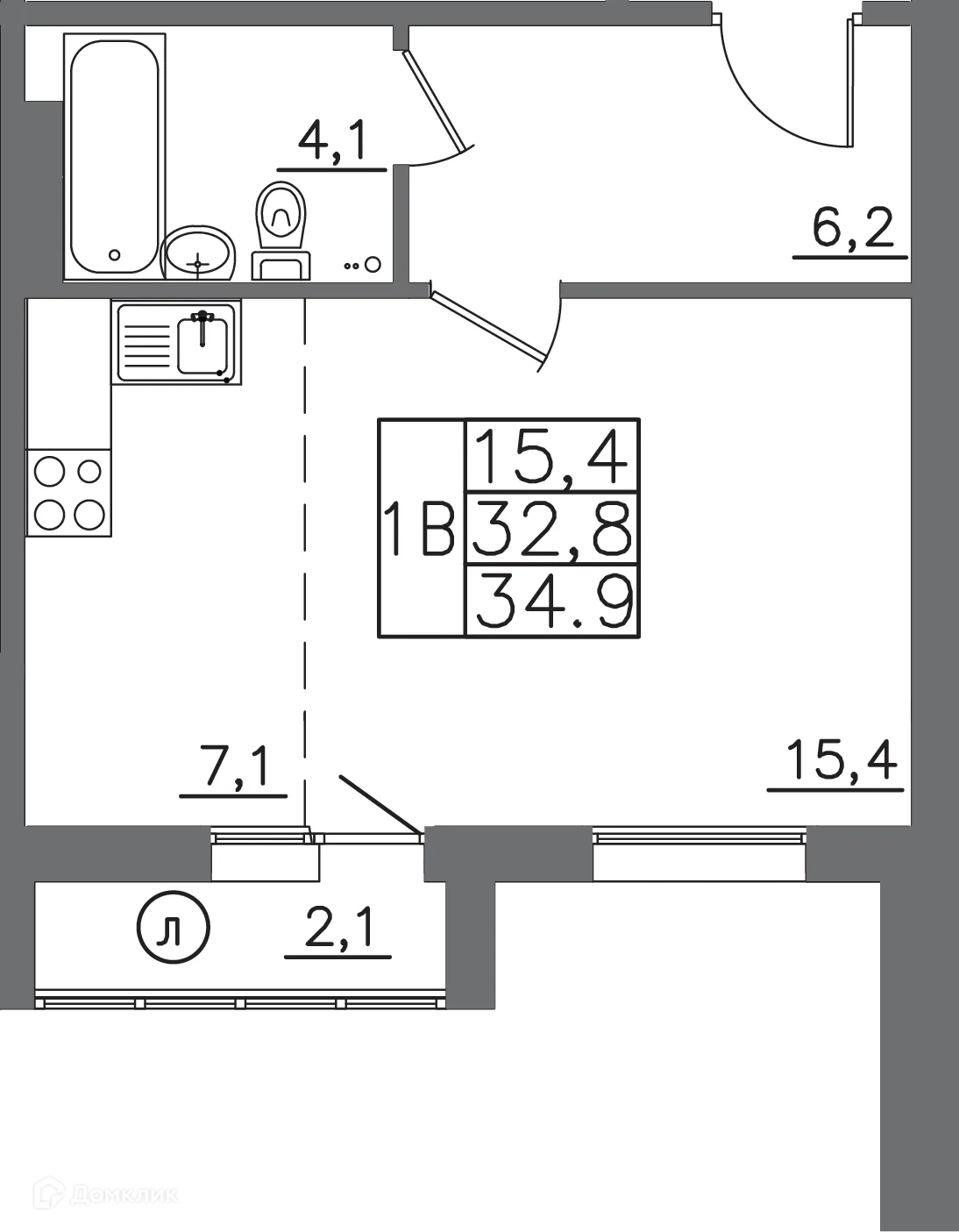 Фото квартиры в ЖК "АвиатоR" (Авиатор)