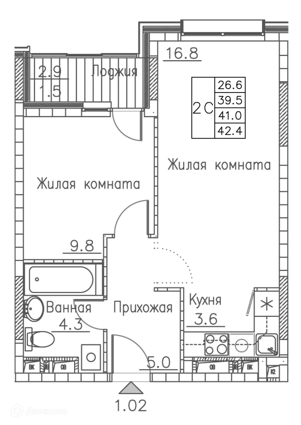 Фото квартиры в ЖК Гринхилс