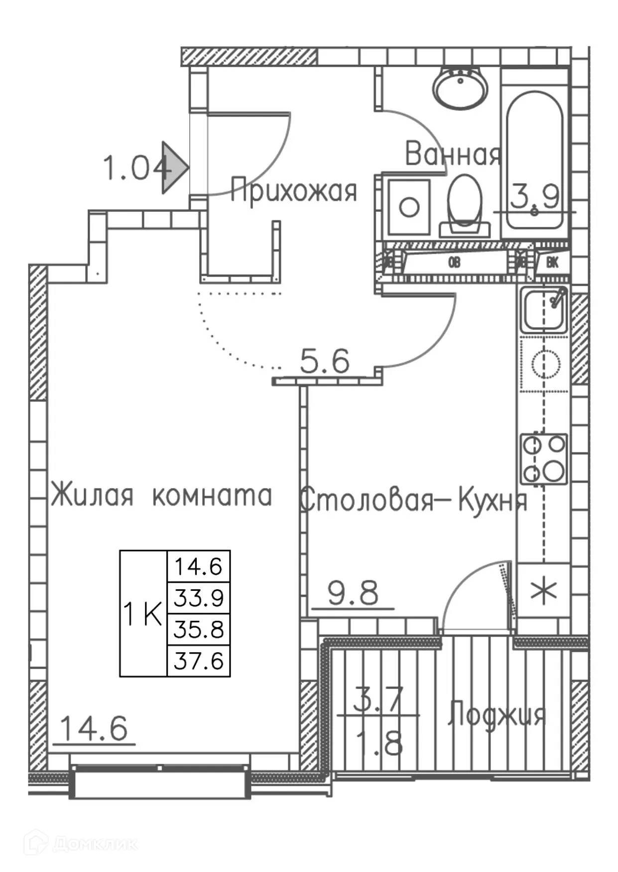 Фото квартиры в ЖК Гринхилс