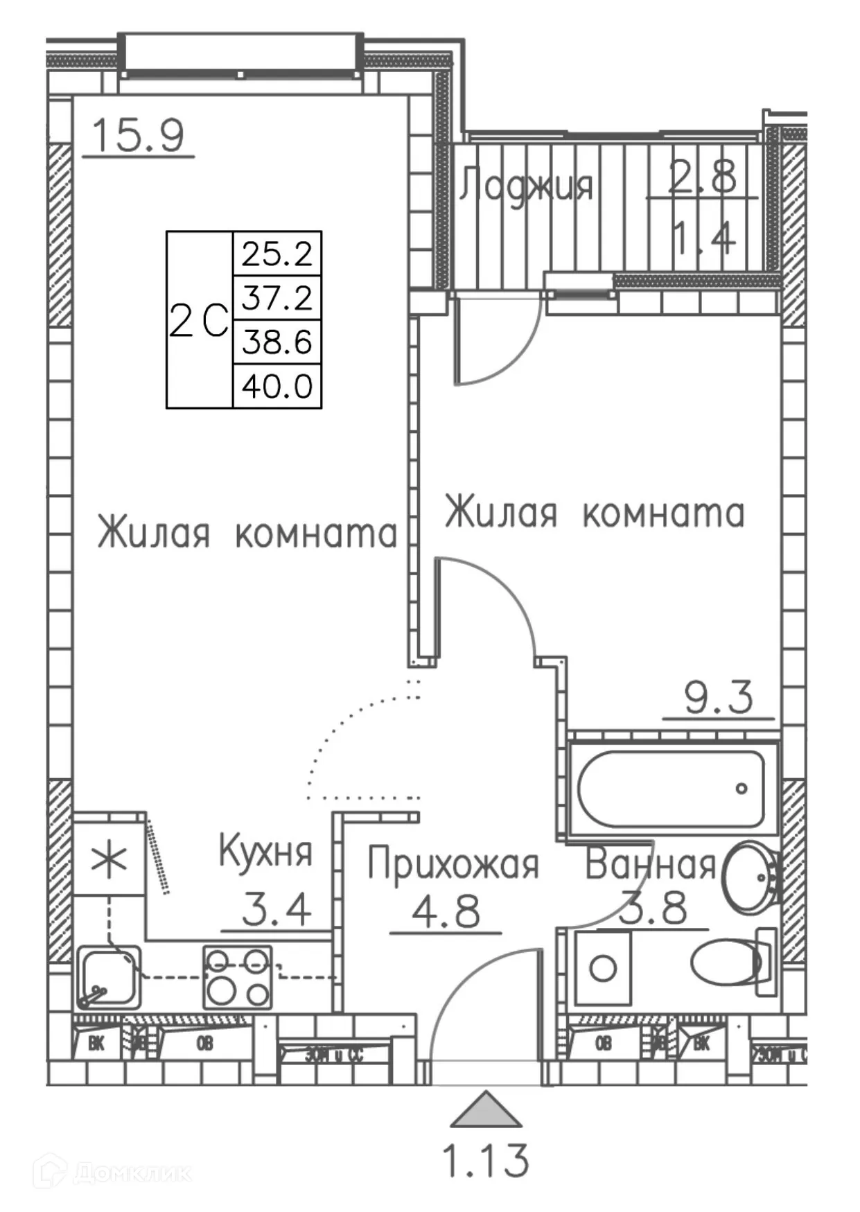 Фото квартиры в ЖК Гринхилс