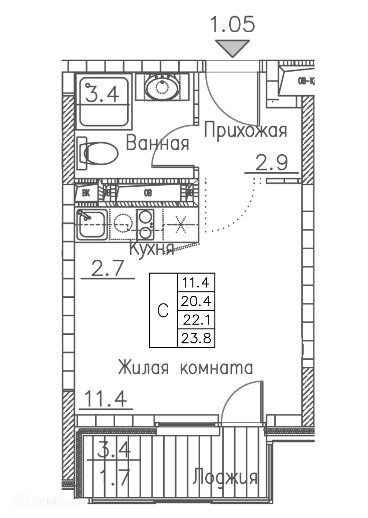 Фото квартиры в ЖК Гринхилс