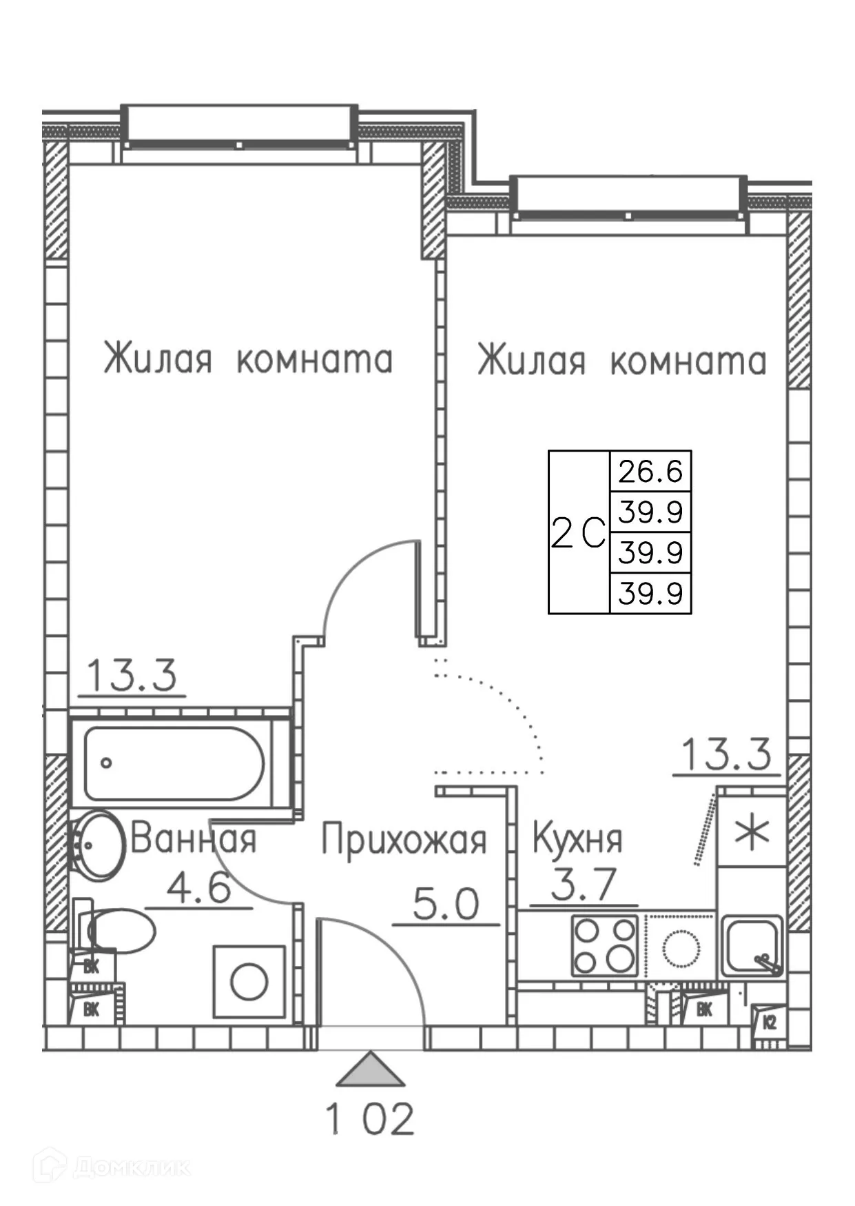 Фото квартиры в ЖК Гринхилс