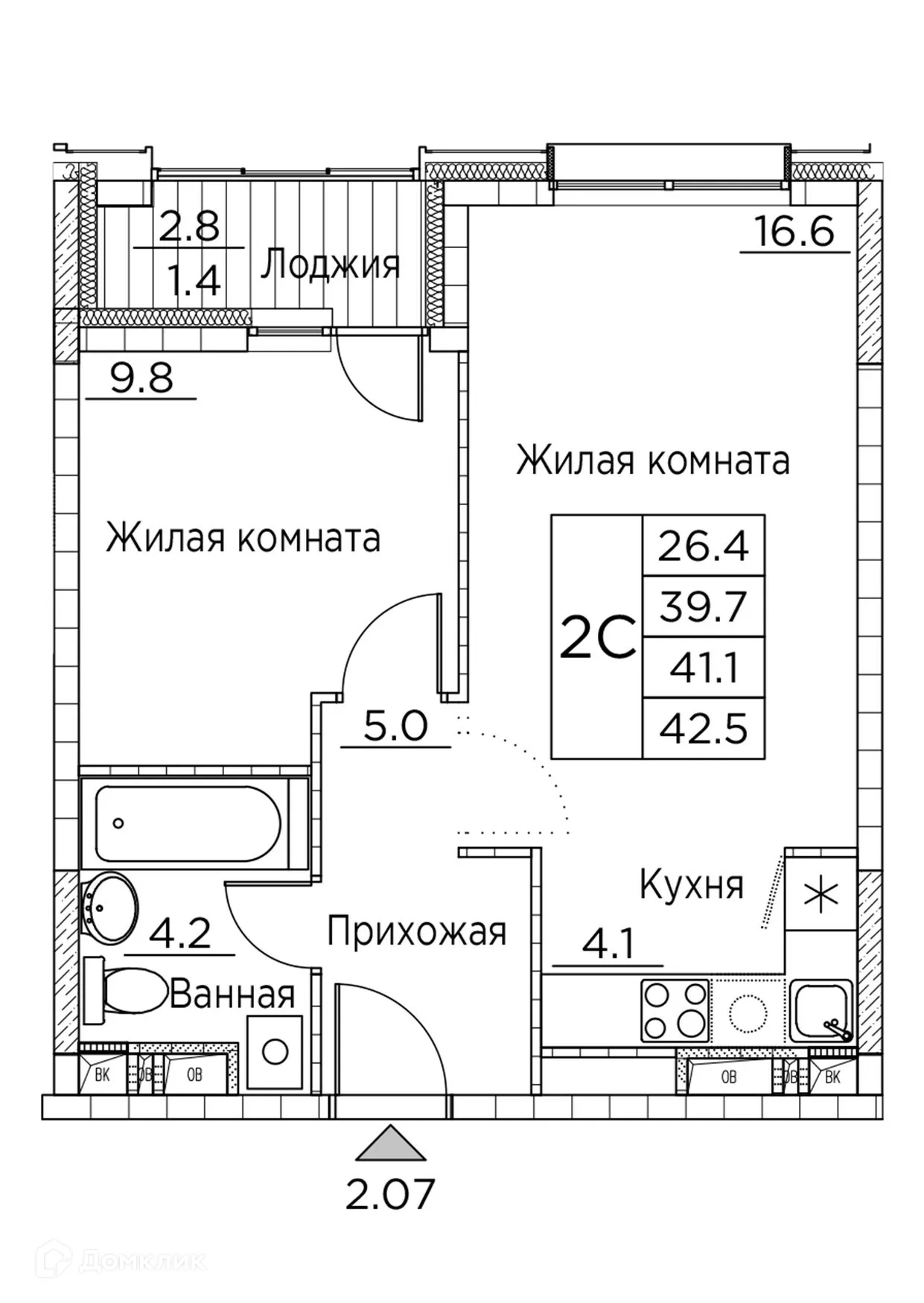 Фото квартиры в ЖК Гринхилс