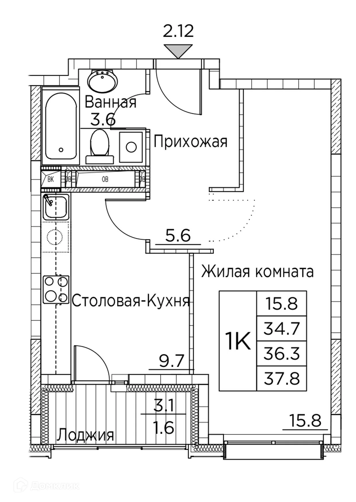 Фото квартиры в ЖК Гринхилс