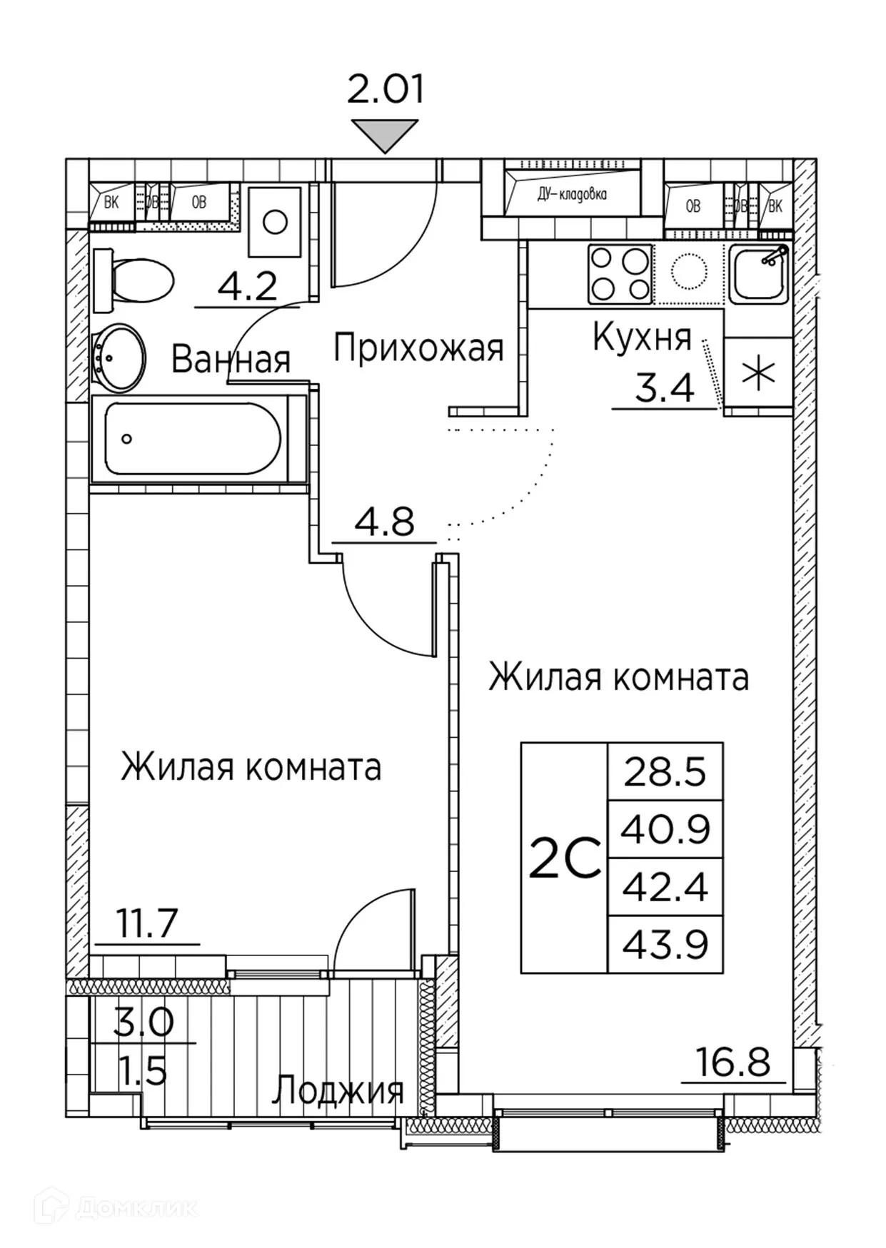 Фото квартиры в ЖК Гринхилс