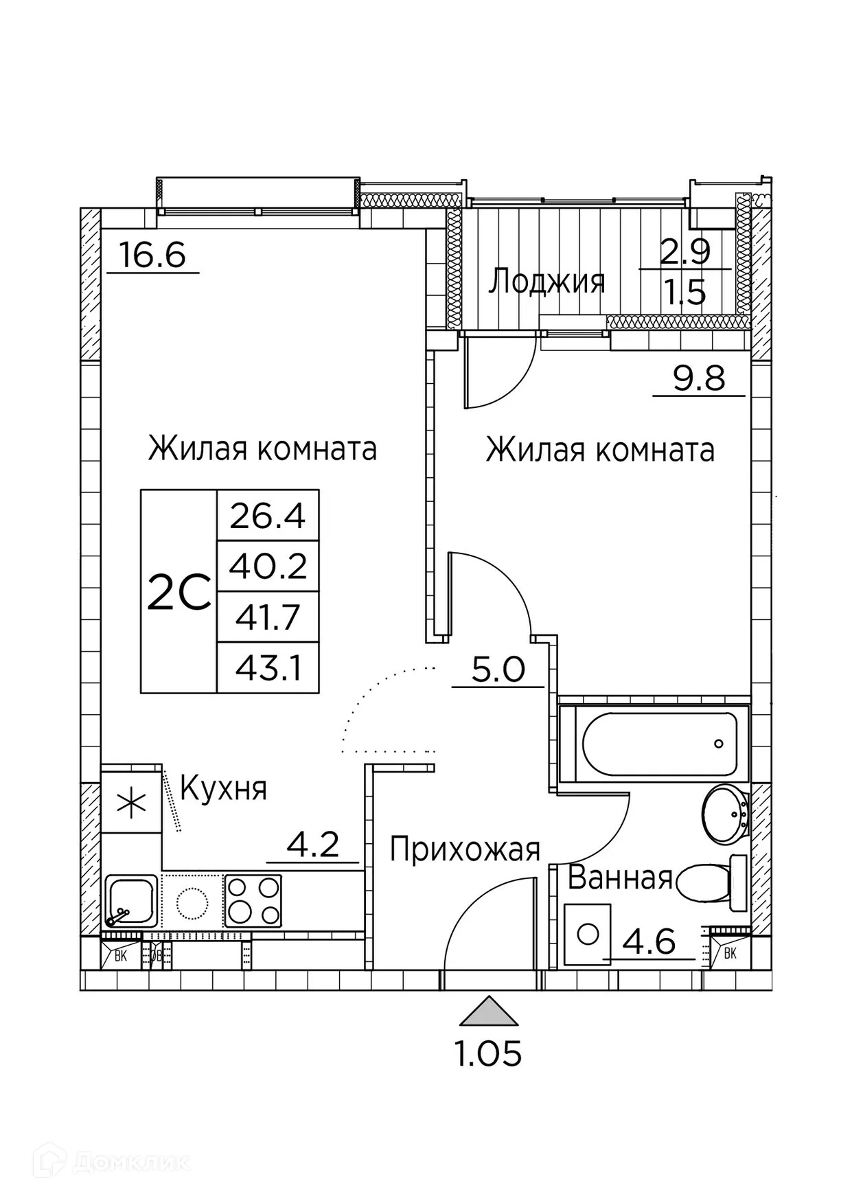 Фото квартиры в ЖК Гринхилс