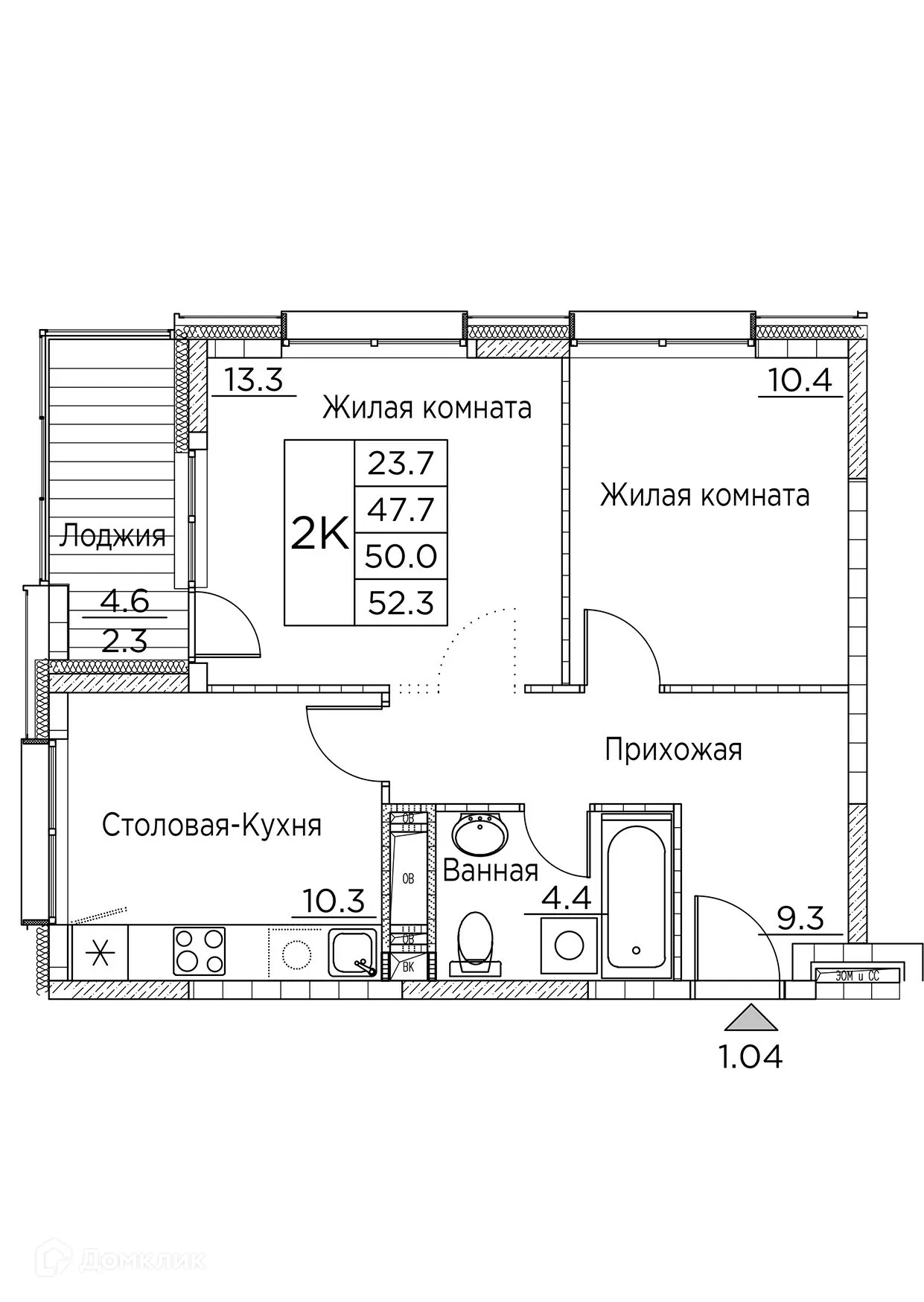 Фото квартиры в ЖК Гринхилс