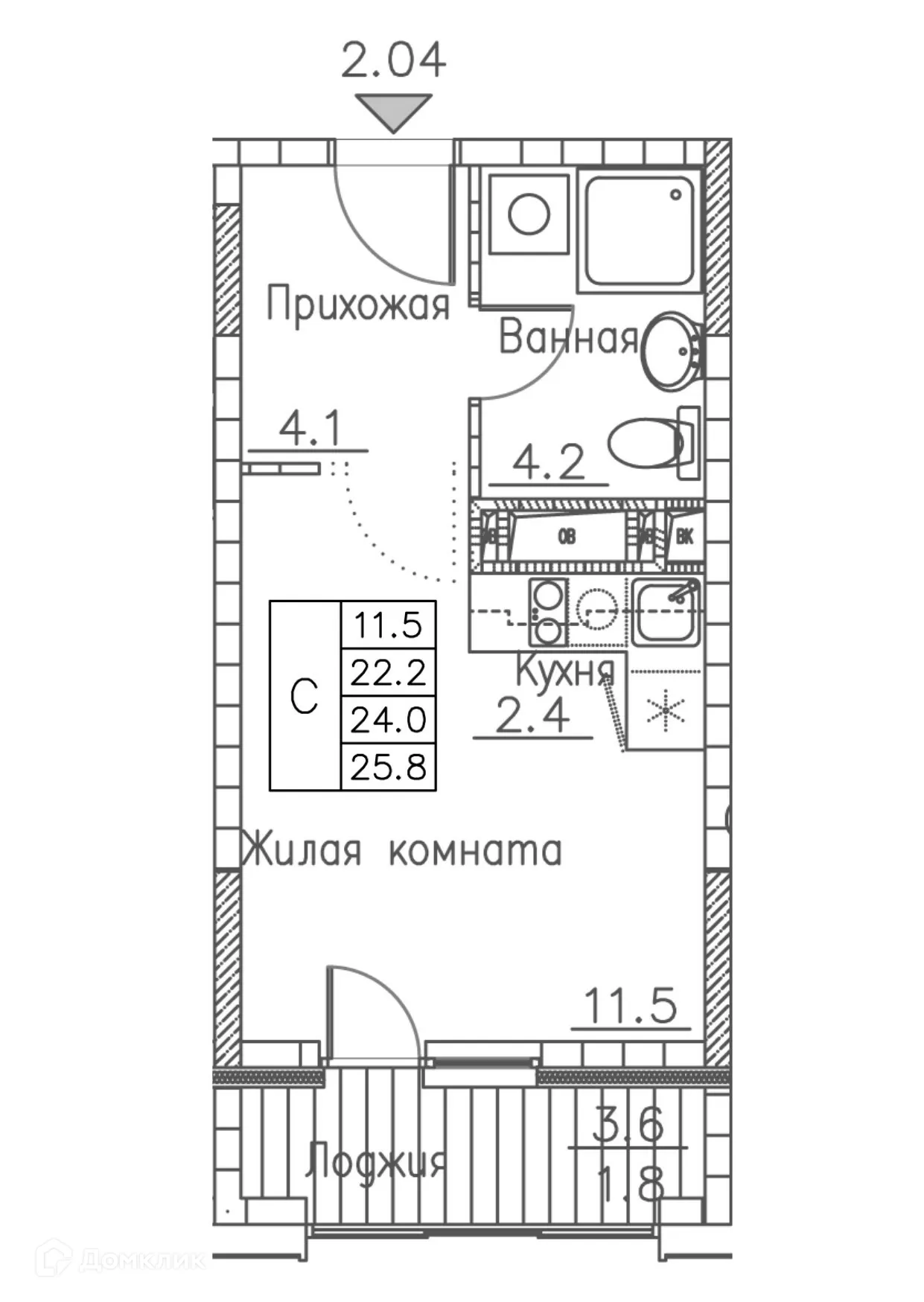 Фото квартиры в ЖК Гринхилс