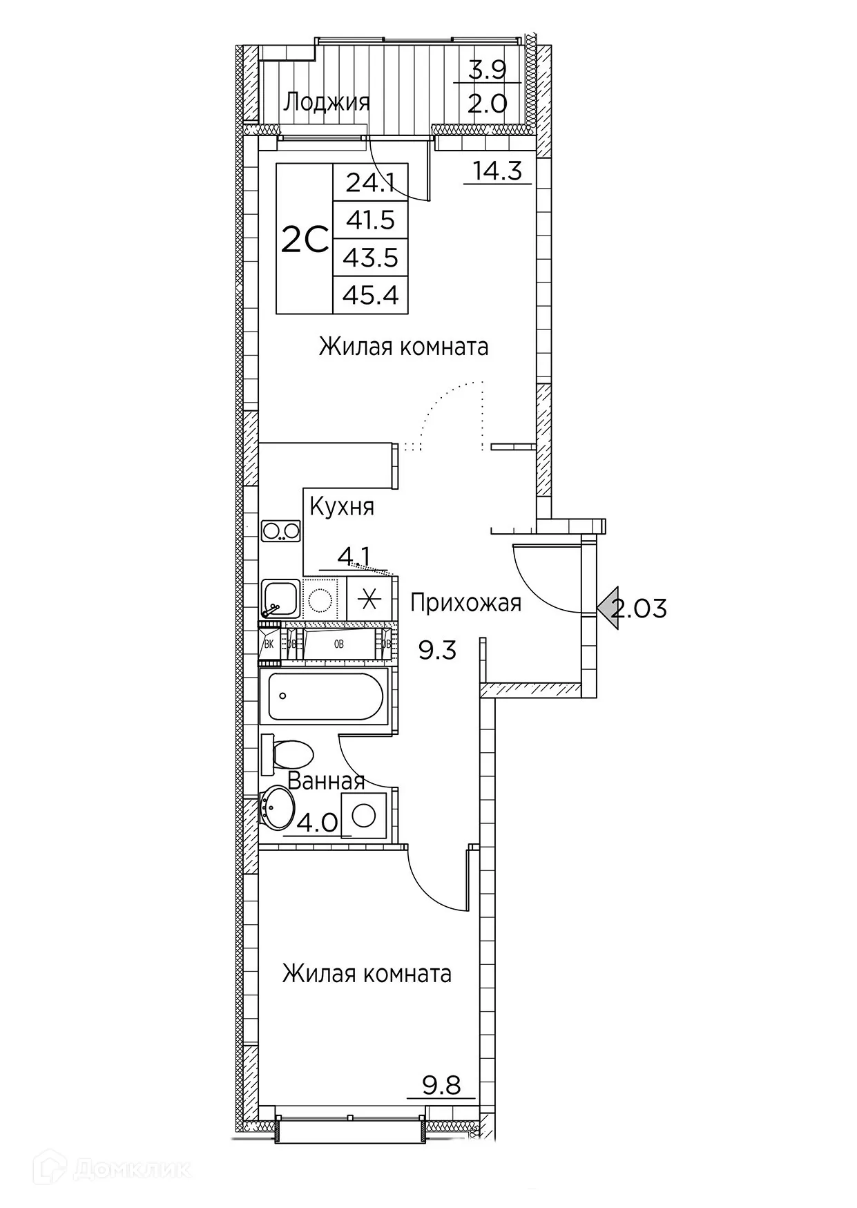 Фото квартиры в ЖК Гринхилс
