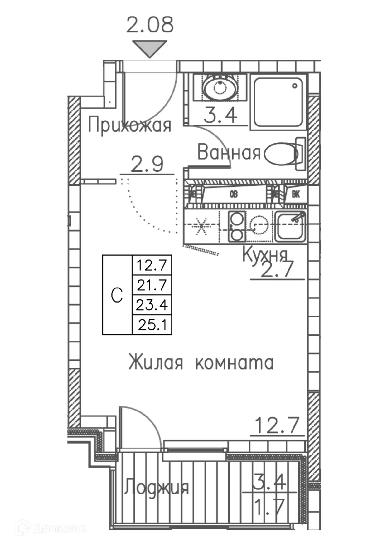 Фото квартиры в ЖК Гринхилс