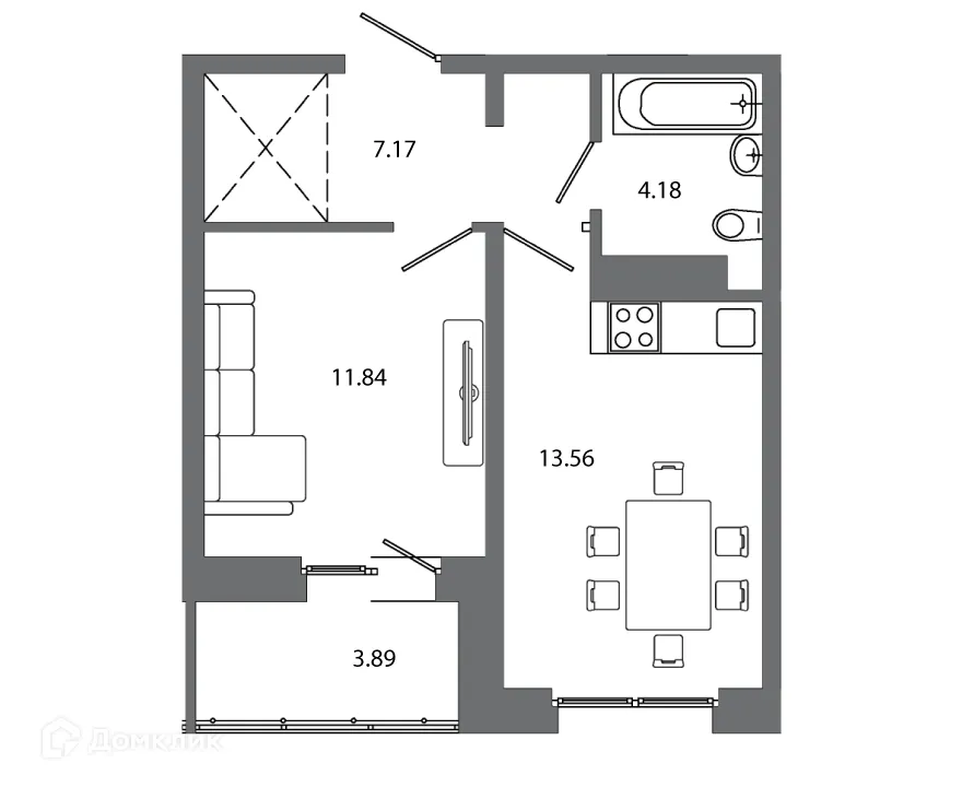 Фото квартиры в ЖК "АвиатоR" (Авиатор)