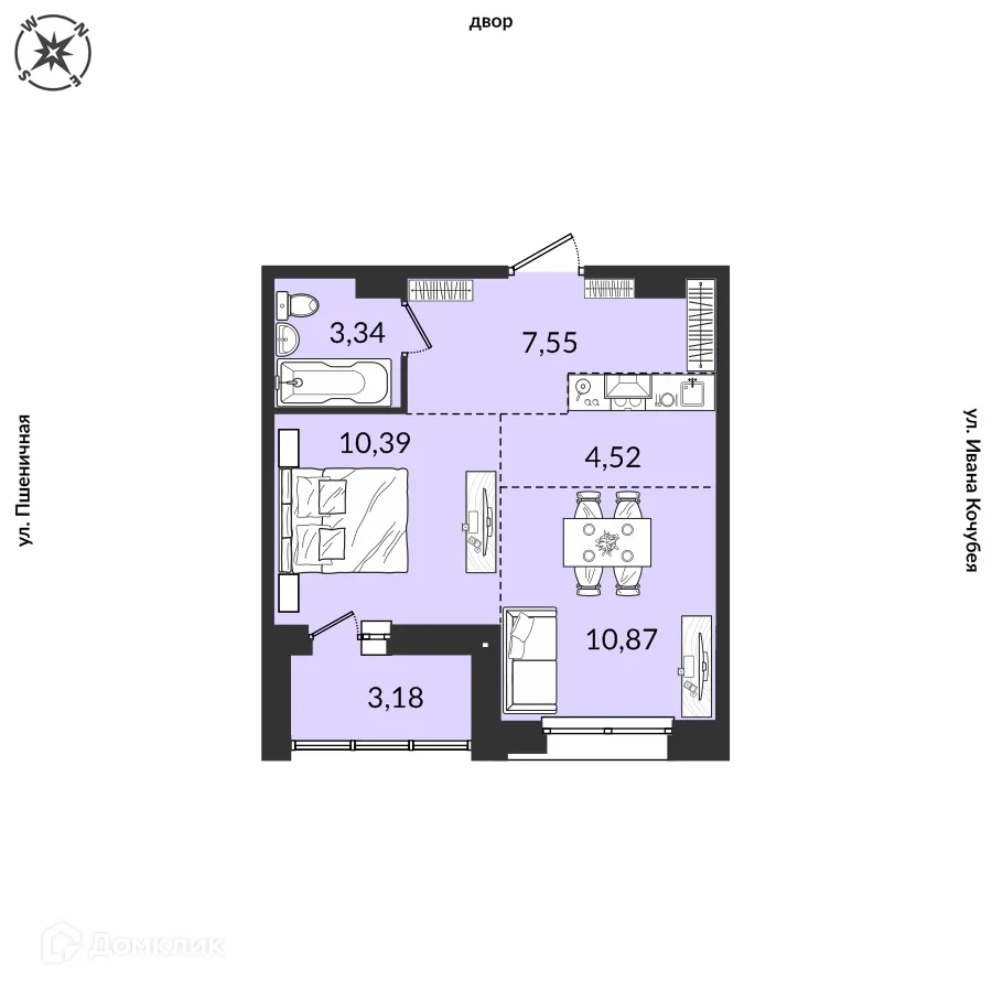 Фото квартиры в ЖК Источник