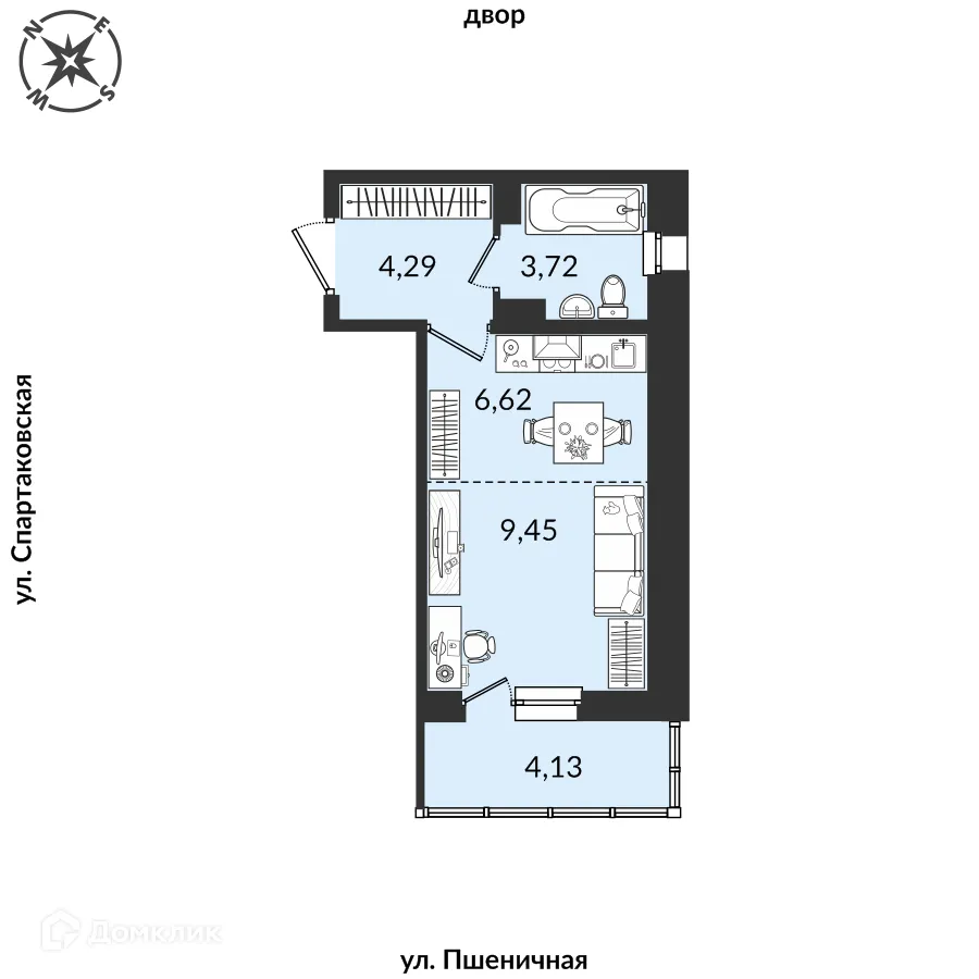 Фото квартиры в ЖК Источник