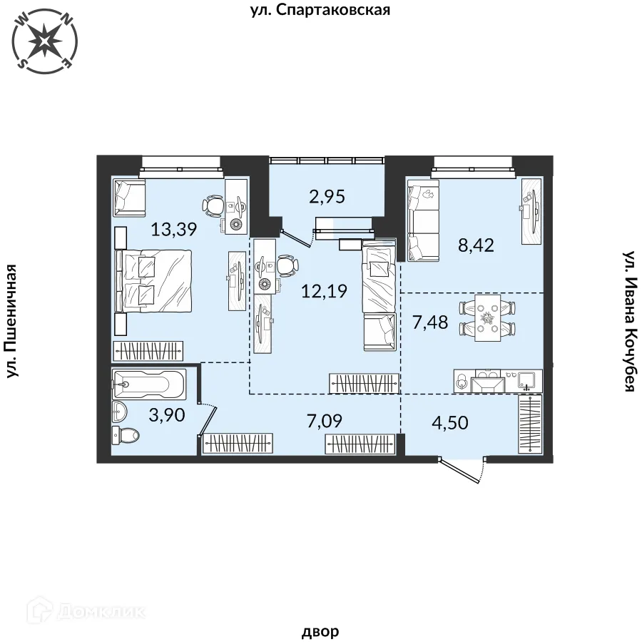 Фото квартиры в ЖК Источник