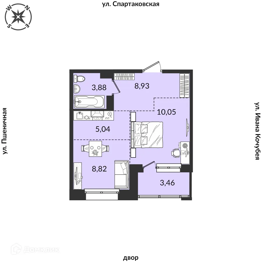 Фото квартиры в ЖК Источник