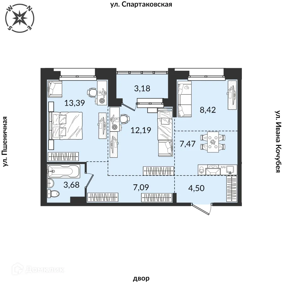 Фото квартиры в ЖК Источник