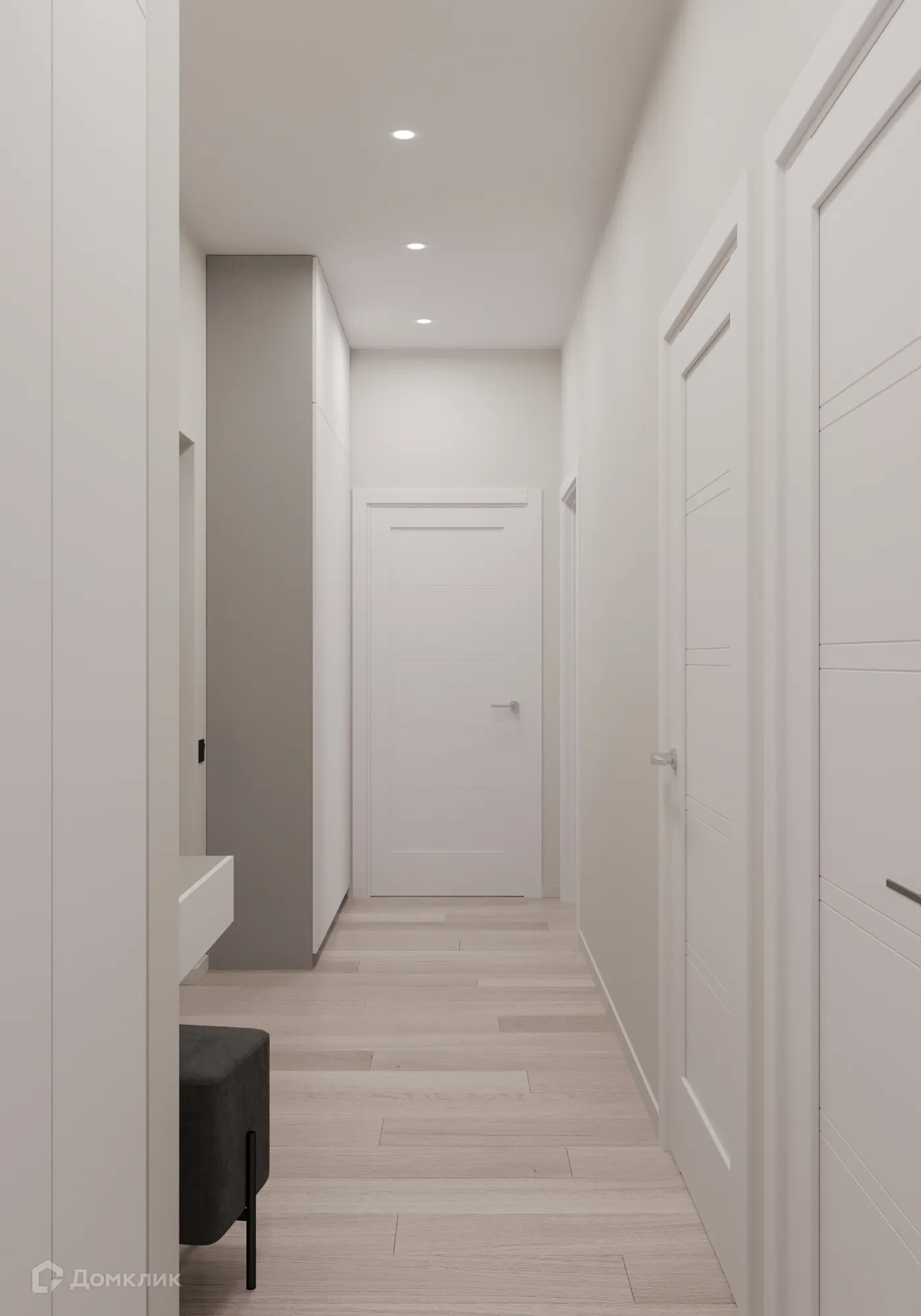 Планировка 3-комнатной квартиры 57.77 м² в ЖК Источник, г. Иркутск — фото 13