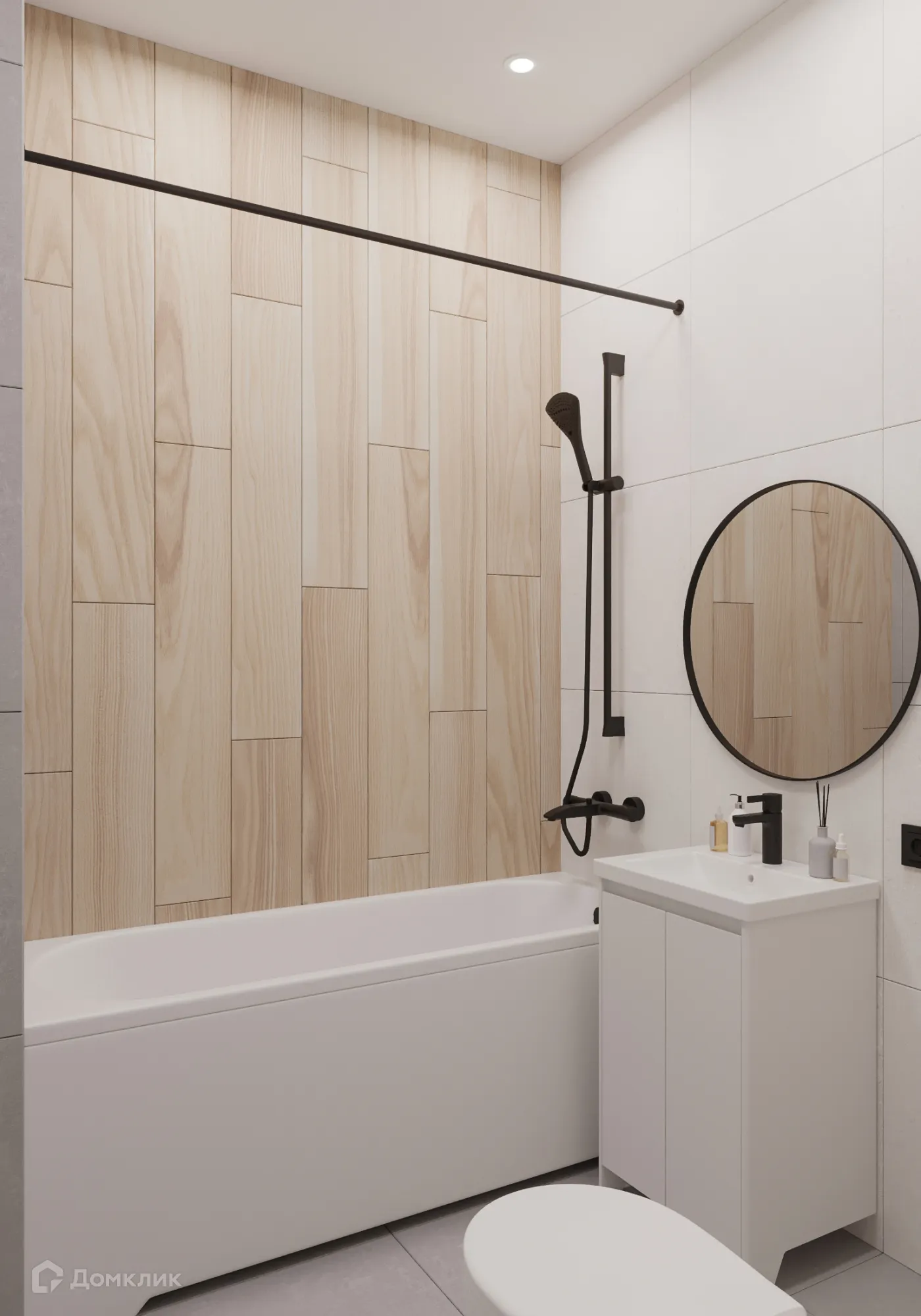 Планировка 2-комнатной квартиры 45.44 м² в ЖК Источник, г. Иркутск — фото 3