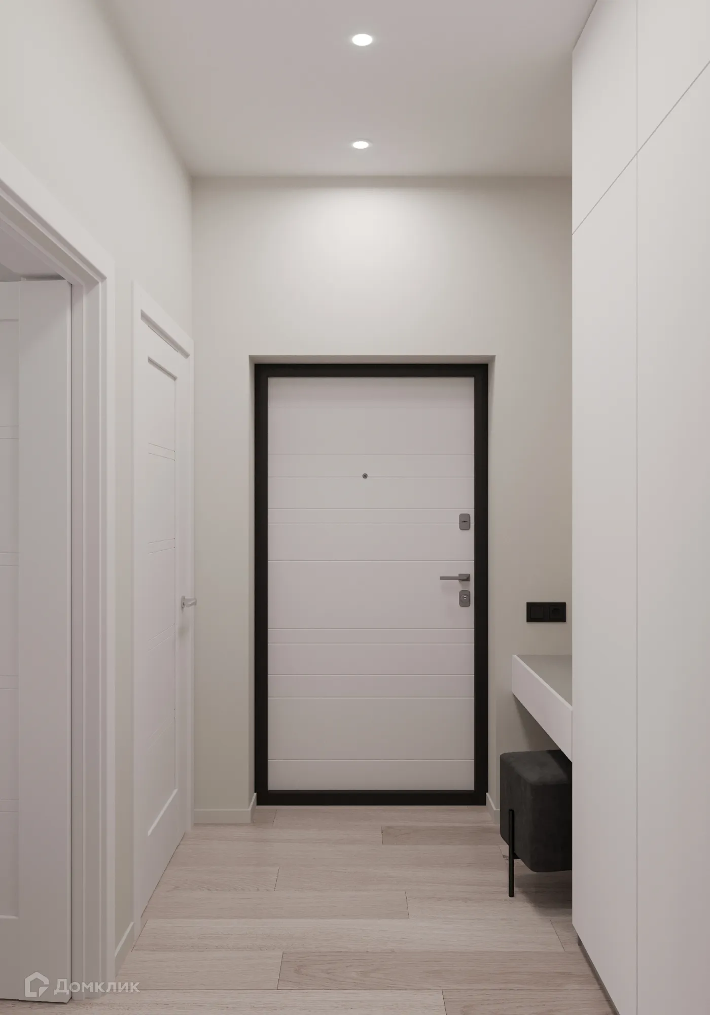 Планировка 2-комнатной квартиры 45.44 м² в ЖК Источник, г. Иркутск — фото 11