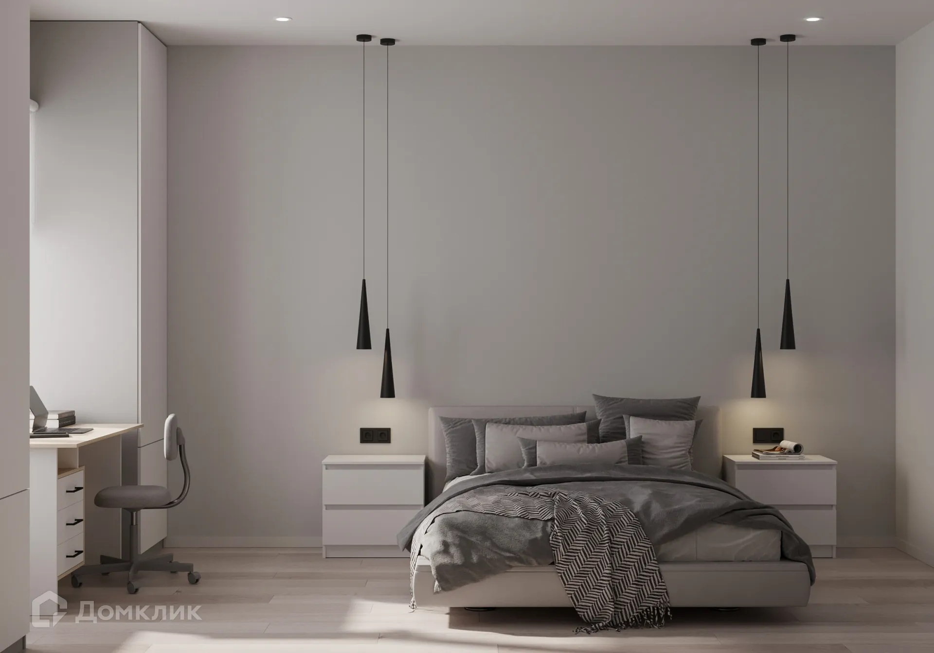 Планировка 2-комнатной квартиры 45.44 м² в ЖК Источник, г. Иркутск — фото 12