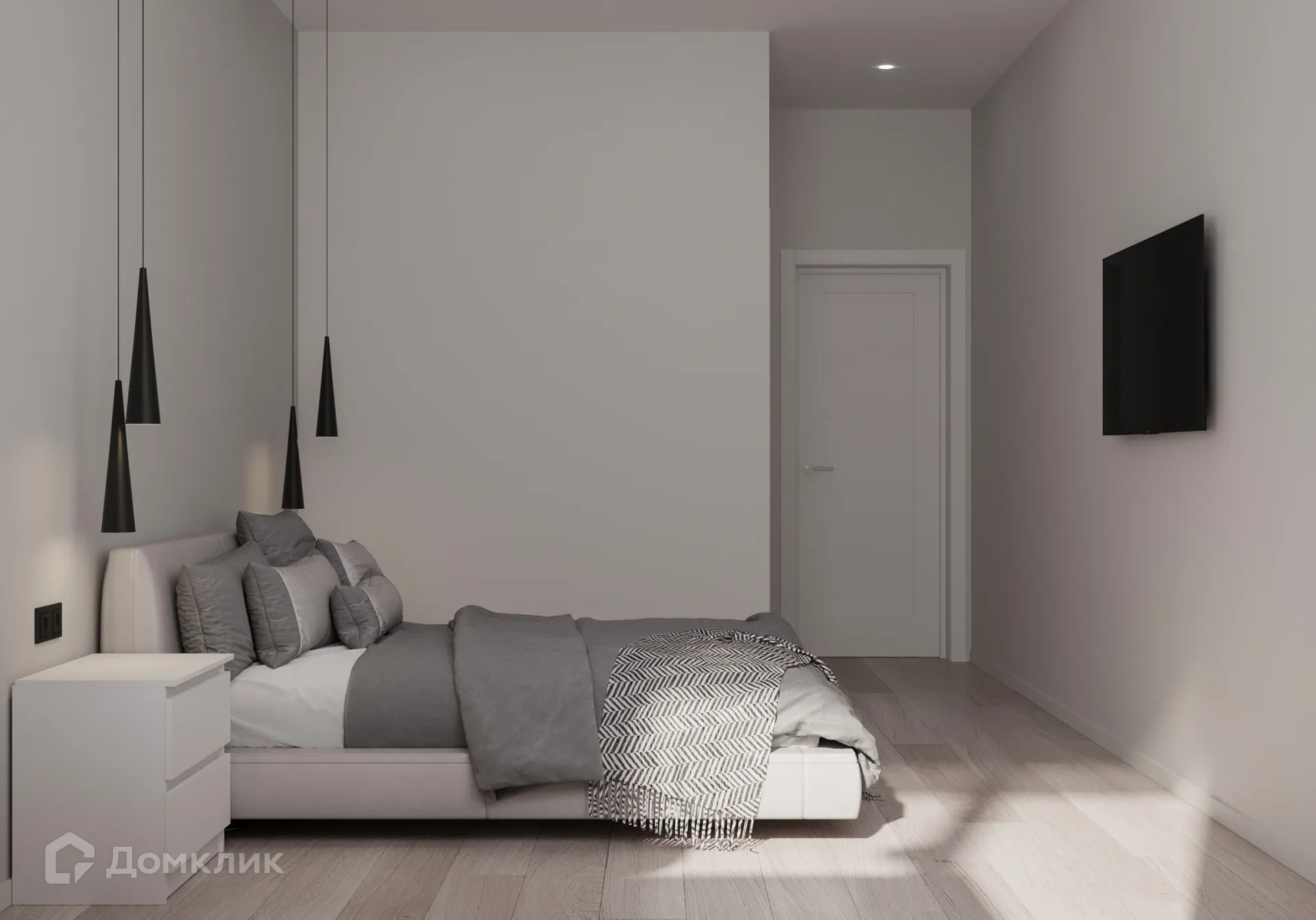 Планировка 2-комнатной квартиры 45.44 м² в ЖК Источник, г. Иркутск — фото 14