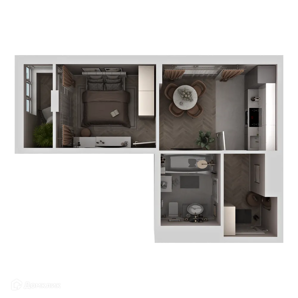 Фото квартиры в ЖК "Новые горизонты на Пушкина"