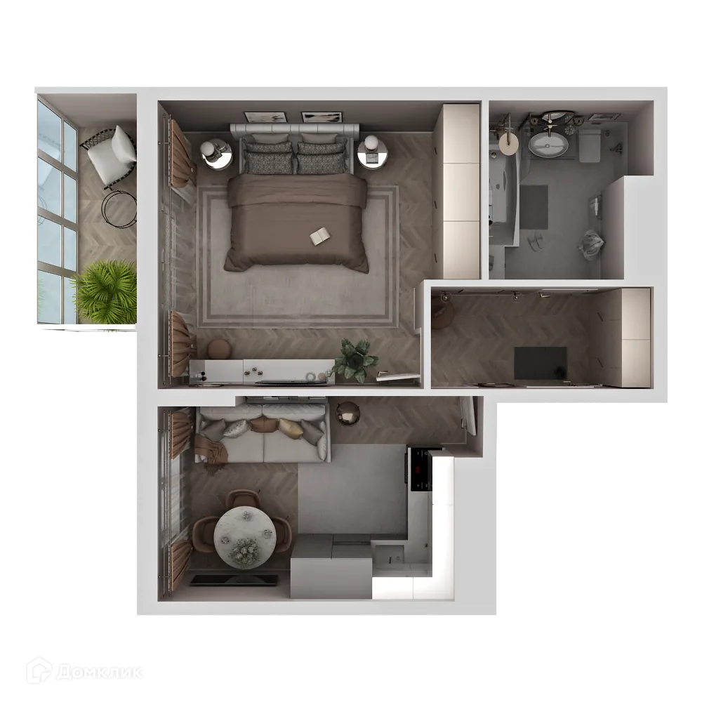 Фото квартиры в ЖК "Новые горизонты на Пушкина"