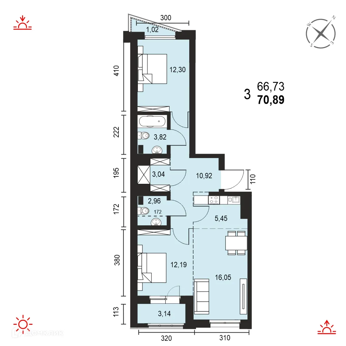 Фото квартиры в ЖК АВТОР