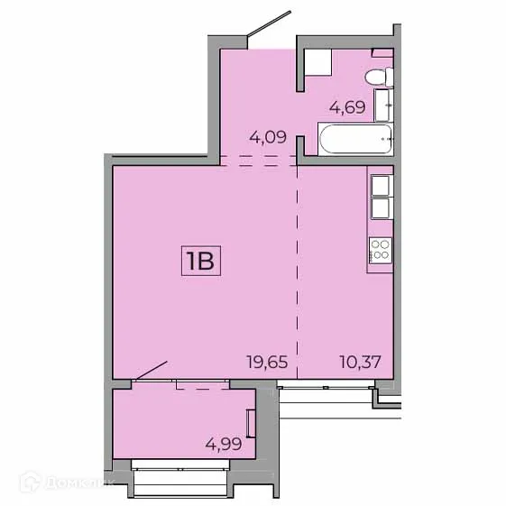 Фото квартиры в ЖК Скайлайн