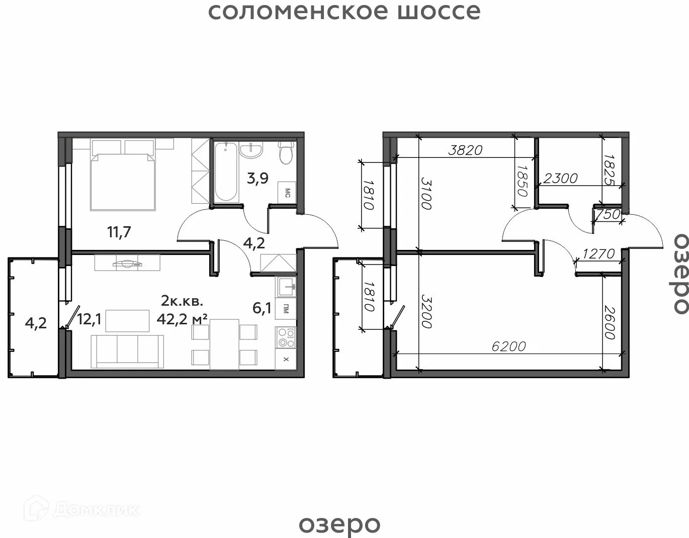 Фото квартиры в ЖК "TALOJARVI город у воды (Талоярви)"
