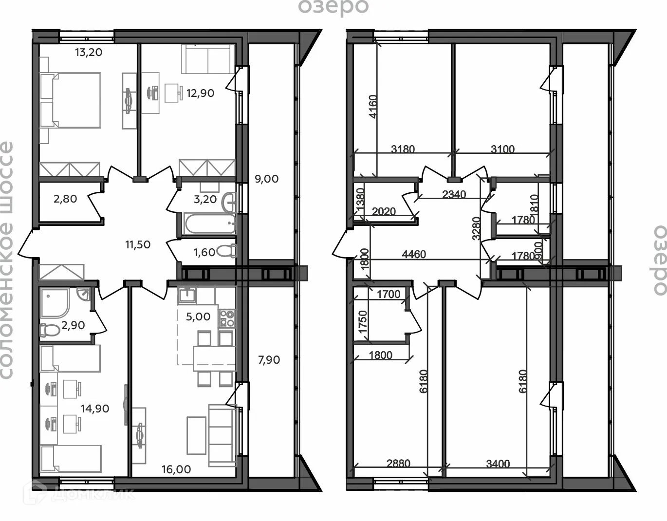 Фото квартиры в ЖК "TALOJARVI город у воды (Талоярви)"