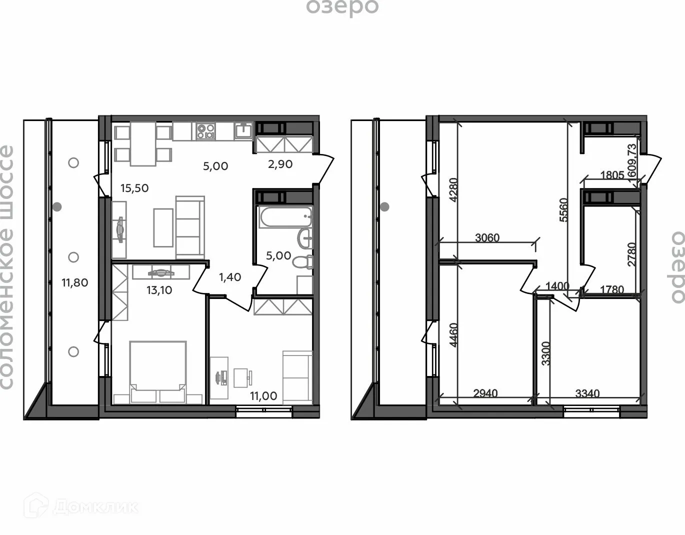 Фото квартиры в ЖК "TALOJARVI город у воды (Талоярви)"