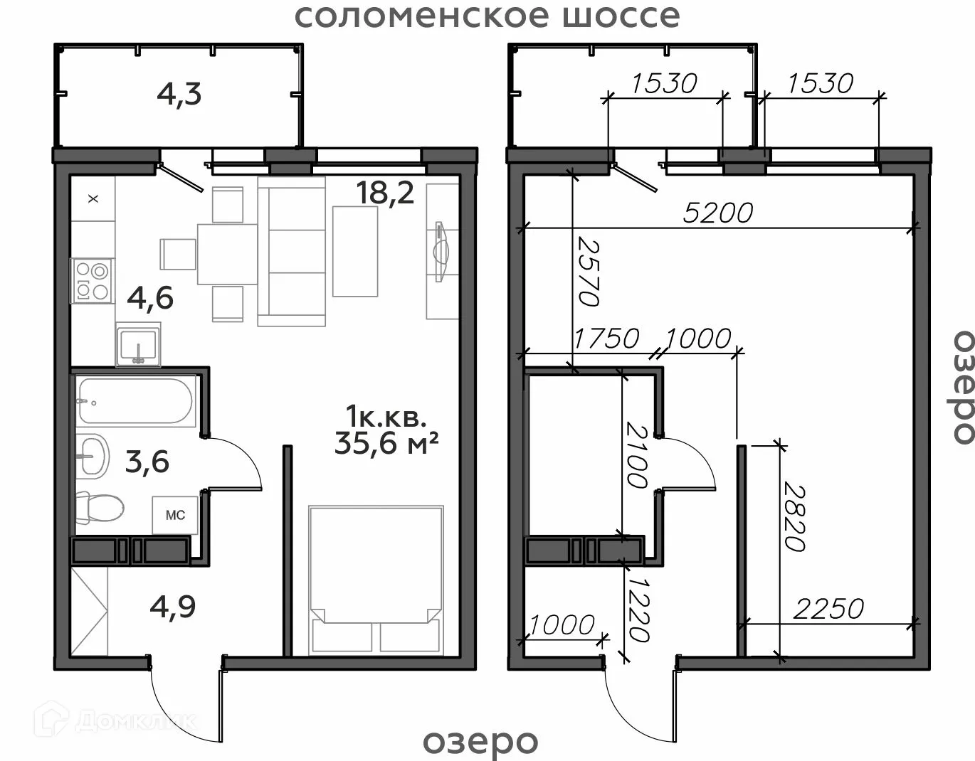 Фото квартиры в ЖК "TALOJARVI город у воды (Талоярви)"