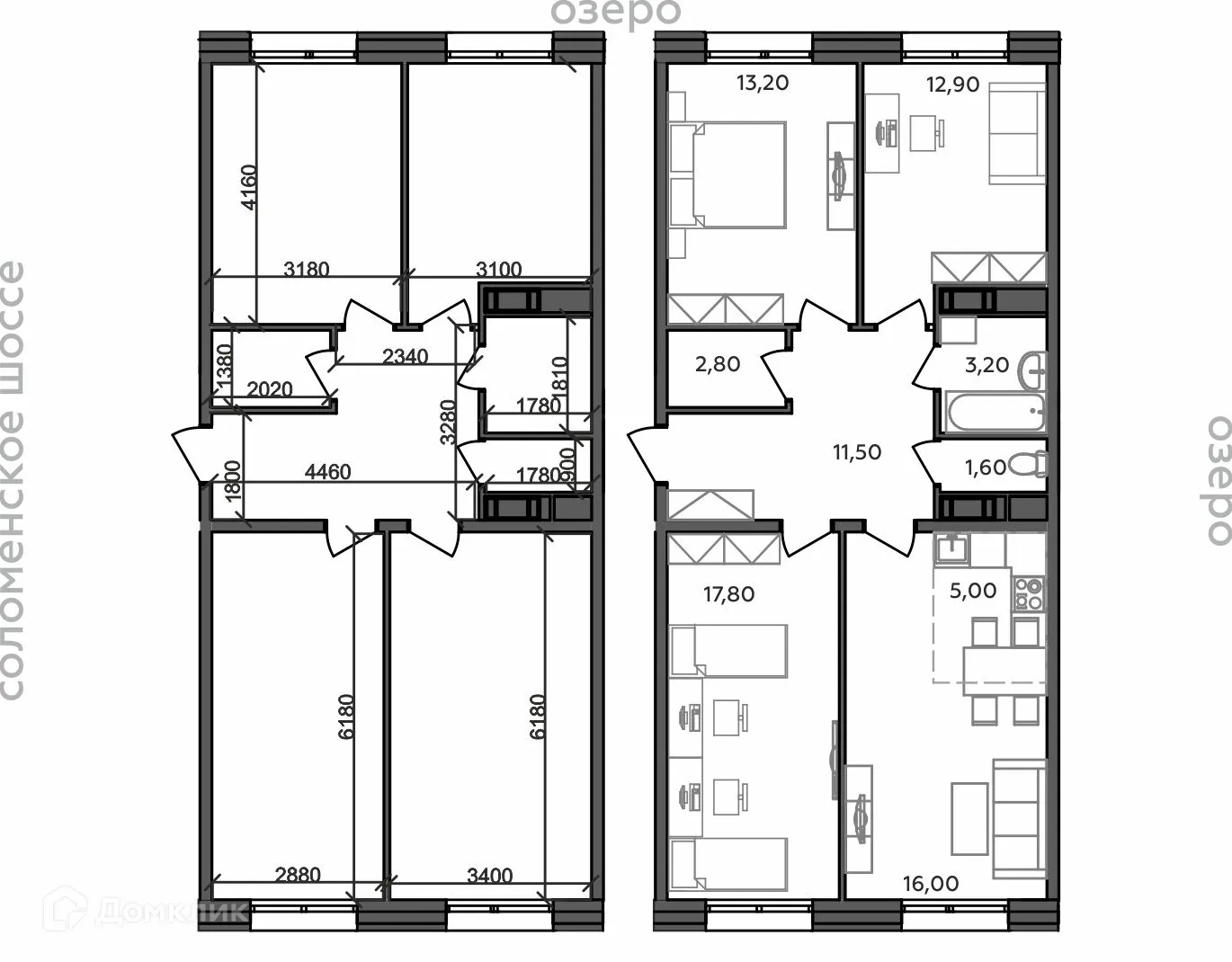 Фото квартиры в ЖК "TALOJARVI город у воды (Талоярви)"