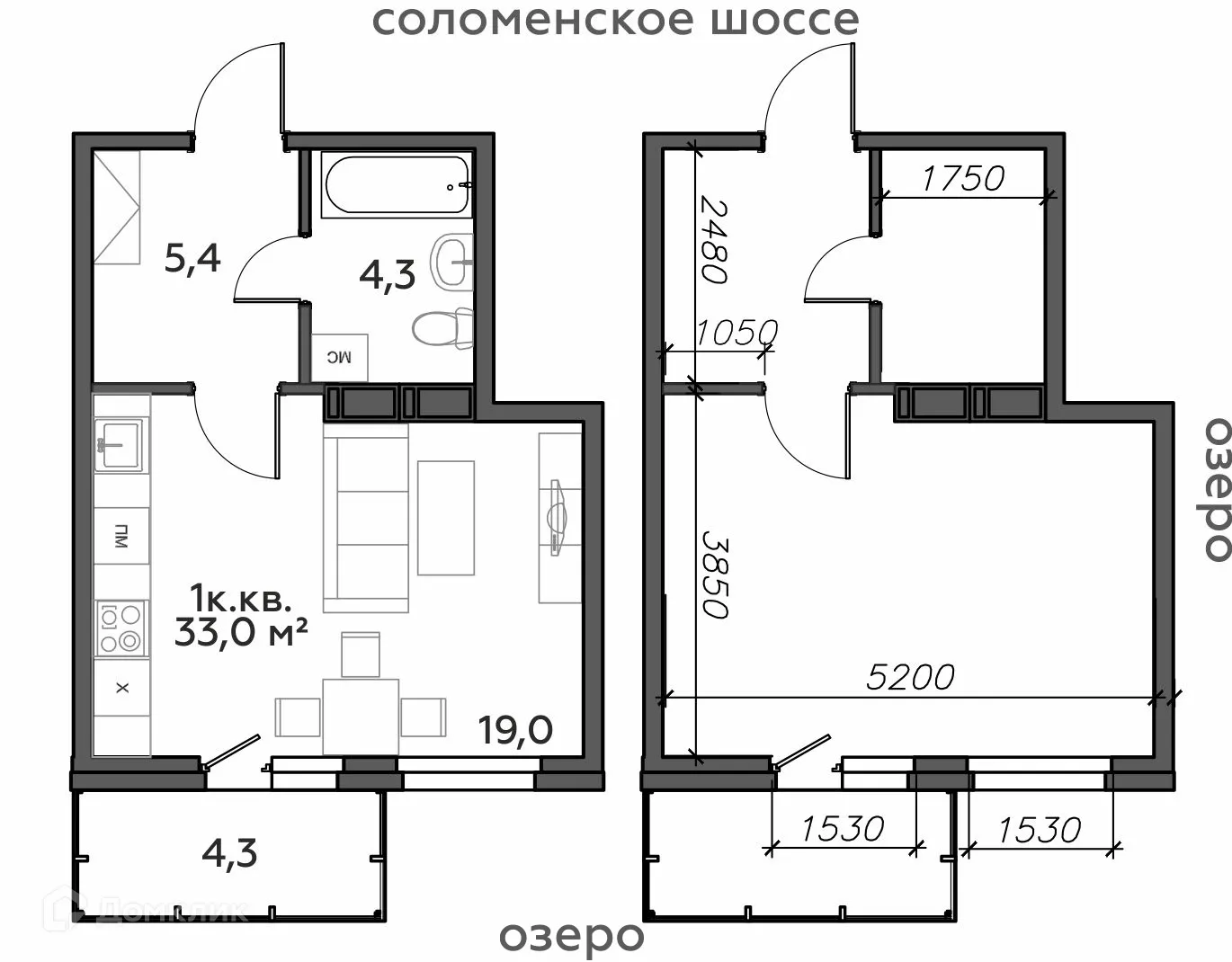 Фото квартиры в ЖК "TALOJARVI город у воды (Талоярви)"