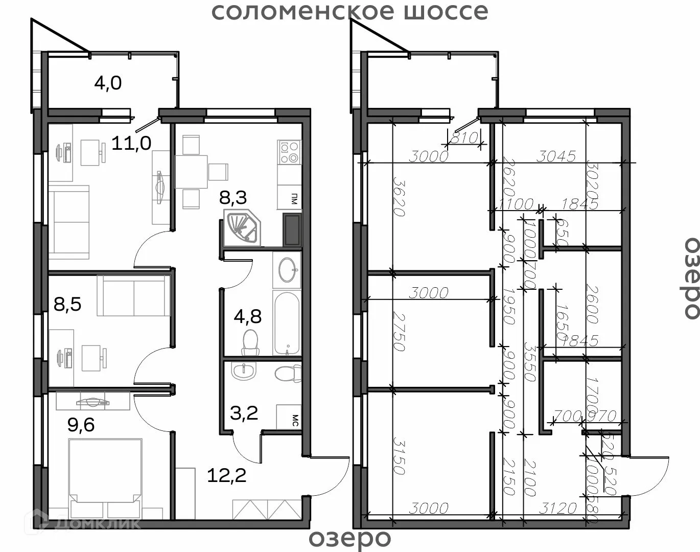Фото квартиры в ЖК "TALOJARVI город у воды (Талоярви)"