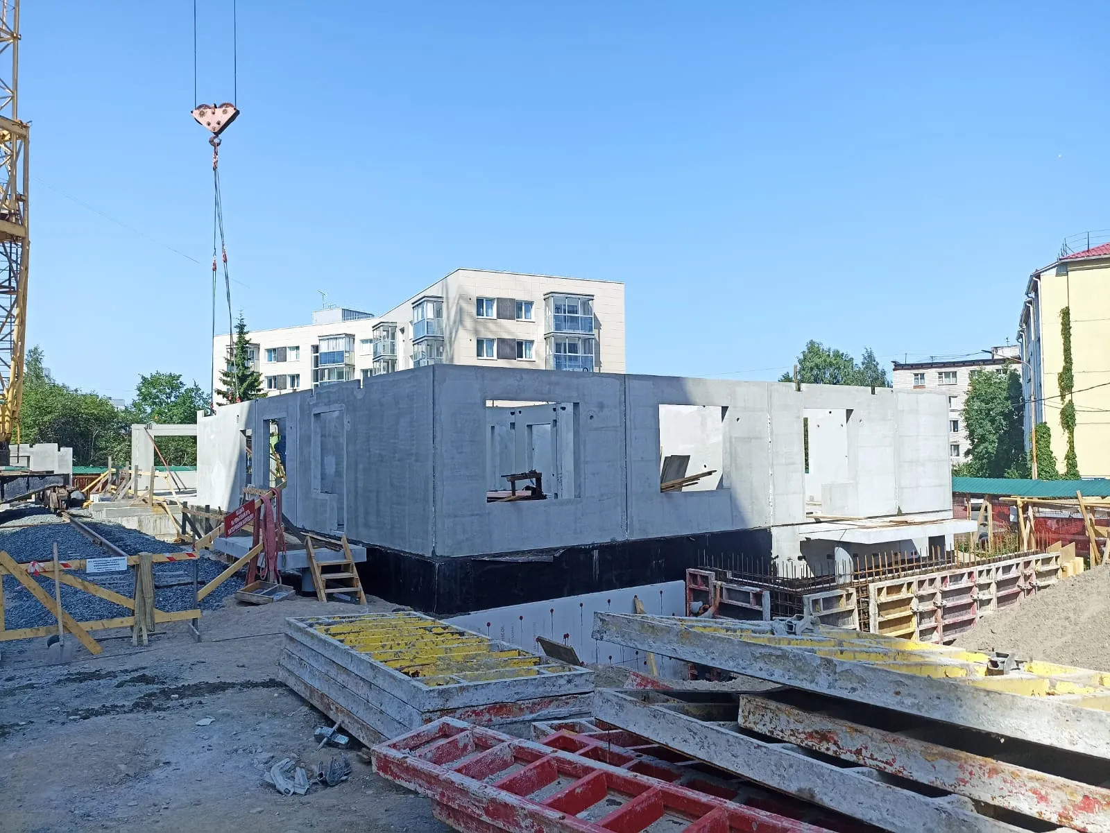 ЖК Дом на Мичуринской ход строительства