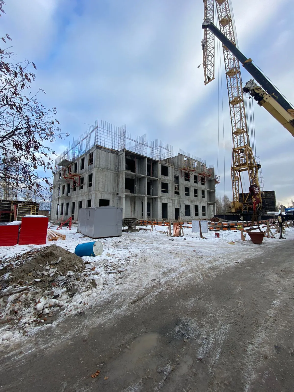 ЖК "Флотилия" ход строительства