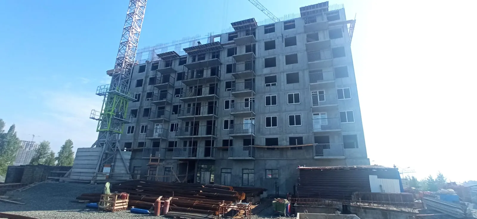 ЖК на ул. Зайцева ход строительства